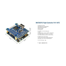 Полетный контроллер (FC) MATEKSYS F411-WTE (F411-WTE/HP024.0093)
