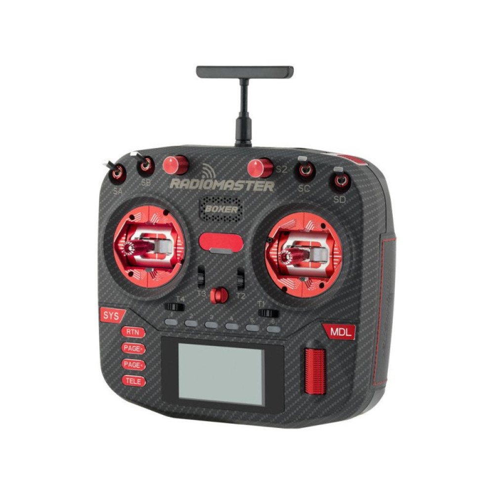 Пульт управления для дрона RadioMaster Boxer MAX ELRS AG01 RED (HP0157.0056-M2-RED)