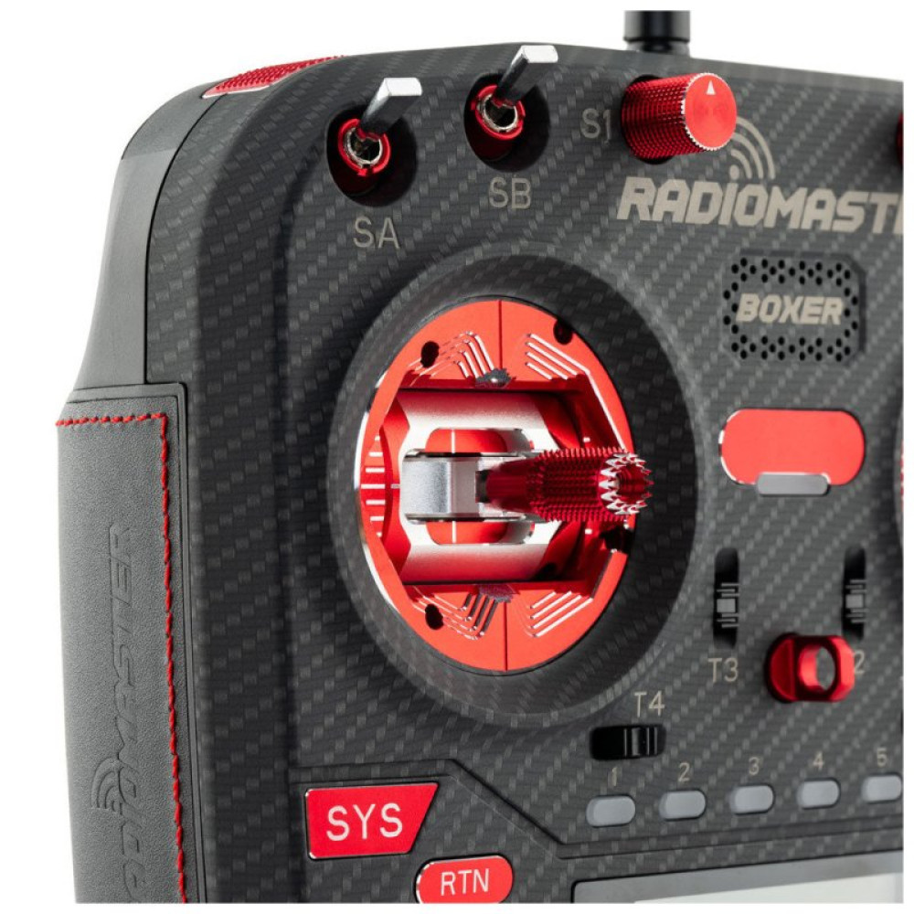 Пульт управления для дрона RadioMaster Boxer MAX ELRS AG01 RED (HP0157.0056-M2-RED)