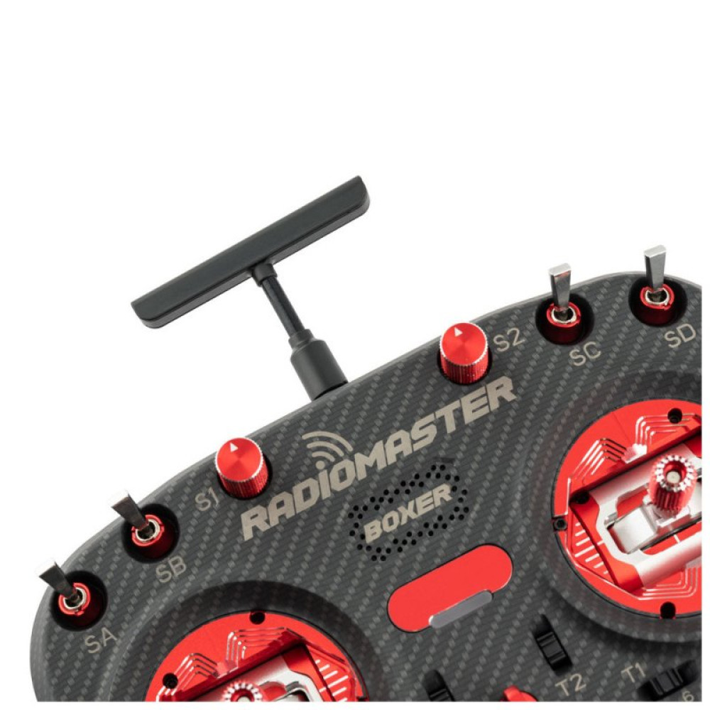 Пульт управления для дрона RadioMaster Boxer MAX ELRS AG01 RED (HP0157.0056-M2-RED)