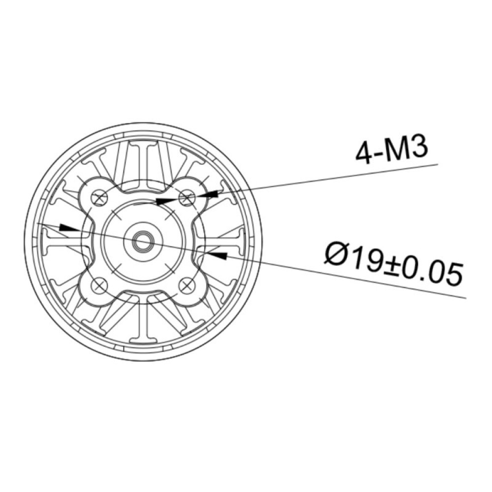 Двигатель для дрона Hobbyporter 3115 900KV (HP0112.0039)