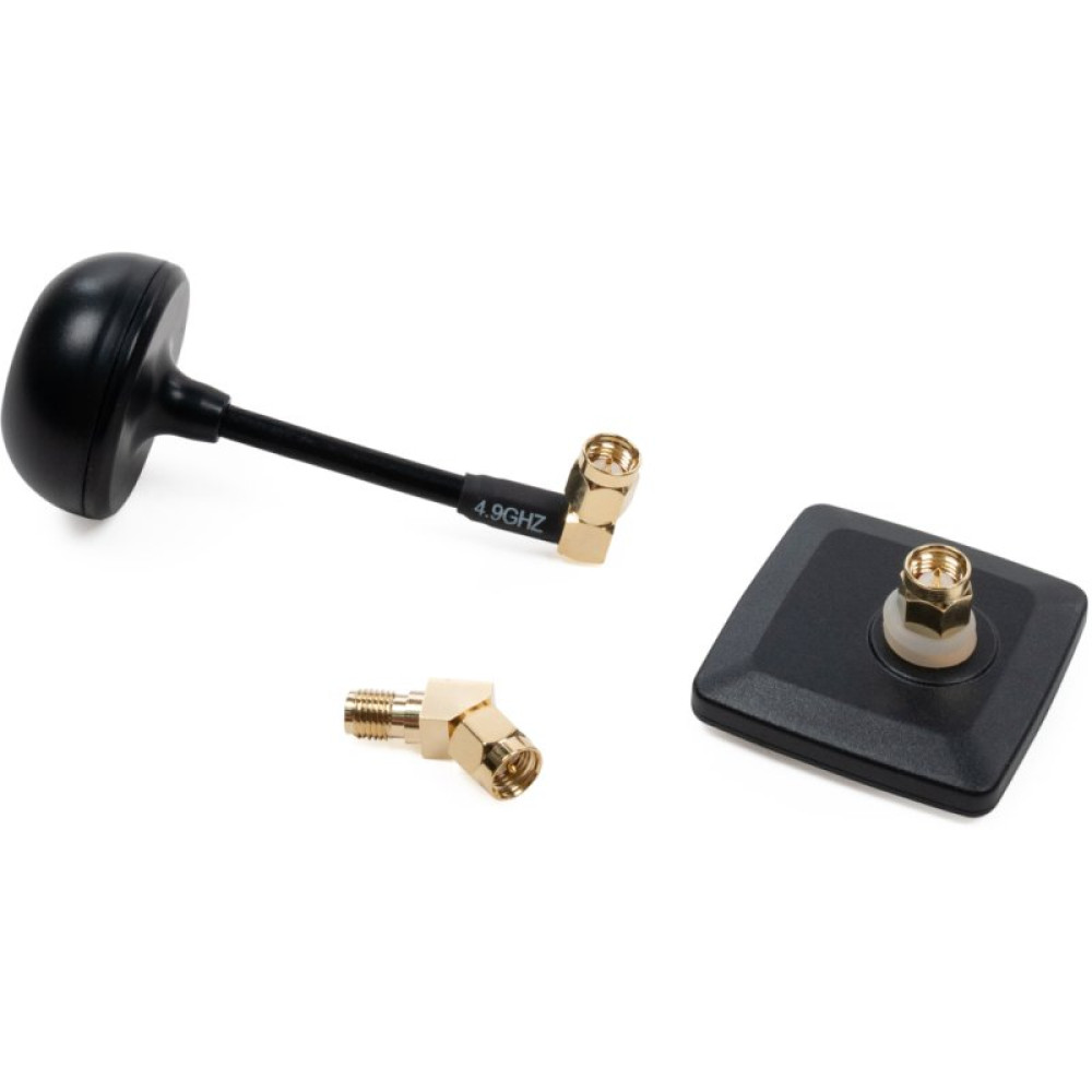 Антенна для дрона Skyzone Mushroom short SMA90 + Patch SMA 5.0GHz RHCP (2шт) (AT5GMP)
