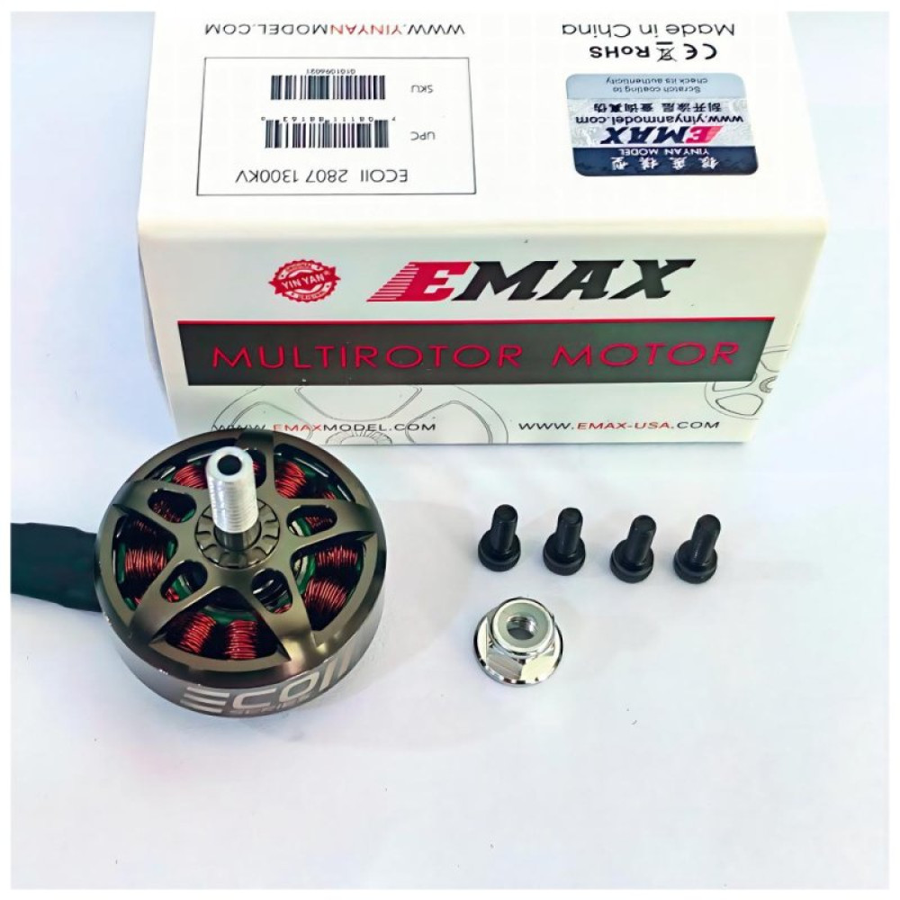Двигун для дрона Emax ECO II 2807А 1300KV (0101096071)_
