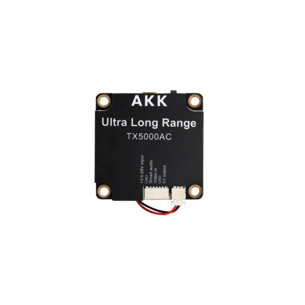 Відеопередавач (VTX) AKK Ultra Long Range 5W 4.9G-6G 96CH (TX5000AC)