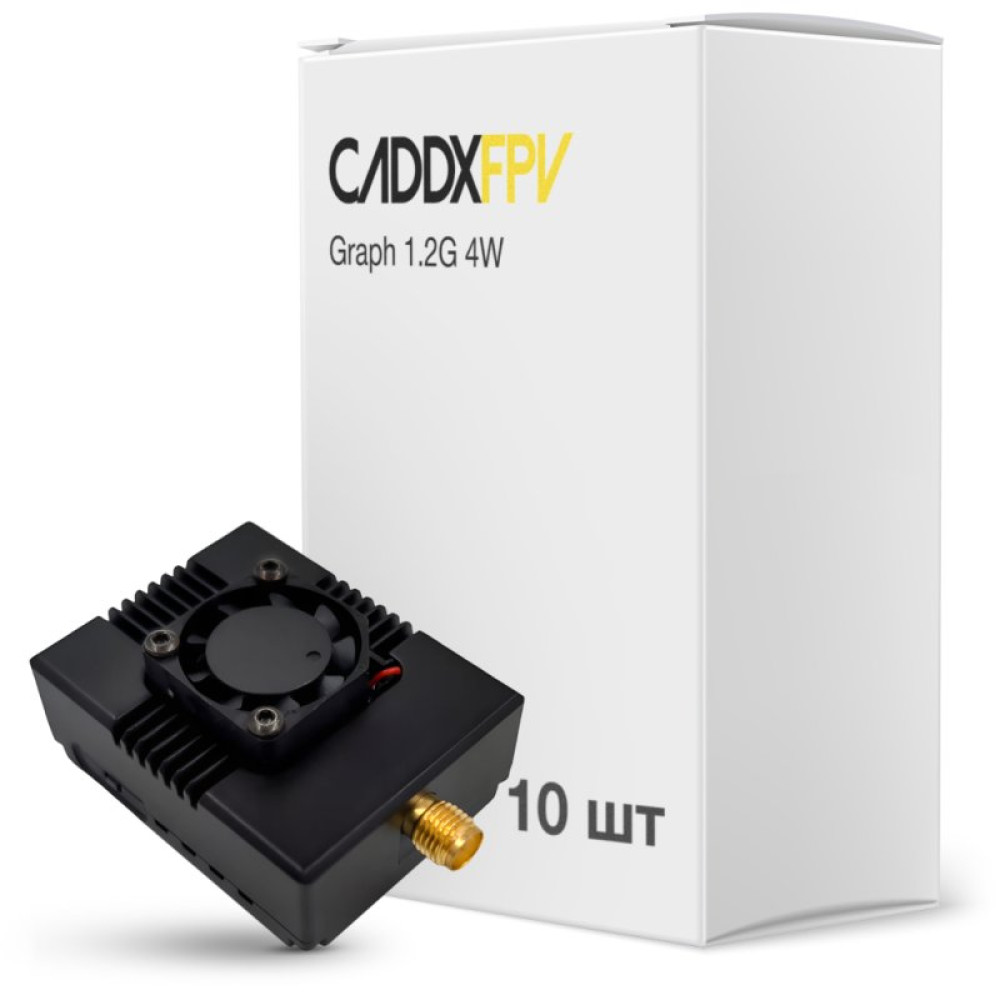 Відеоприймач (VRX) CADDXFPV Graph 1.2G 4W упаковка 10шт (C0PJ-TC006BOX)