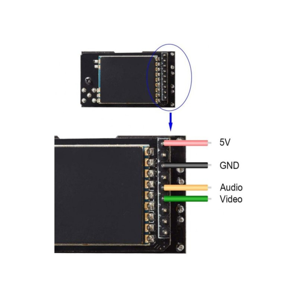 Відеоприймач (VRX) AKK Diversity RX 5.8GHz 96CH (RC835X96СH)