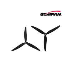 Пропеллер для дрона Gemfan 1507 Glass Fiber Nylon 3 Blade 1CW/1CCW- Black (PMGN1507-3B) Пропеллер для дрона Gemfan 1507 Glass Fiber Nylon 3 Blade 1CW/1CCW- Black (PMGN1507-3B)