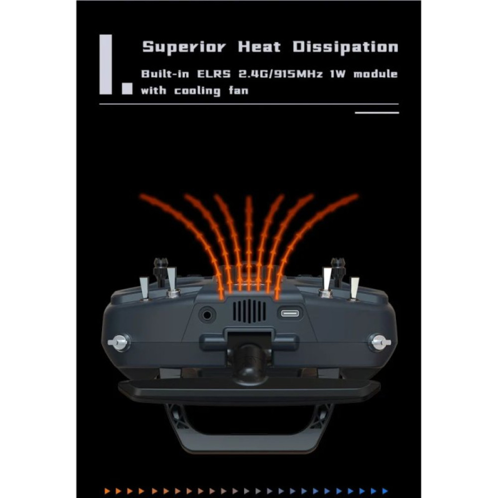 Пульт управління для дрона Jumper T12 MAXHALL ELRS2.4G (C10120)