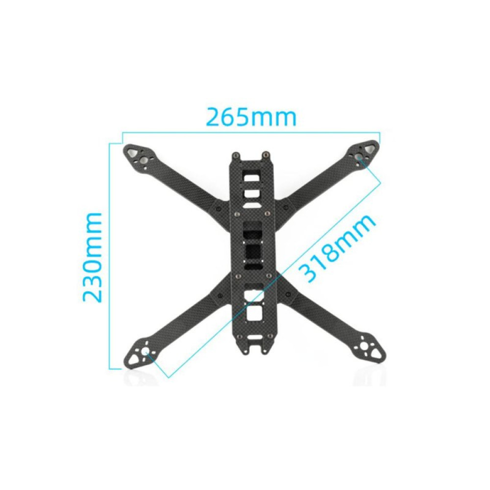 Рама для дрона Hobbyporter 7 дюймів, упаковка 65шт (HP9915.0340BOX)
